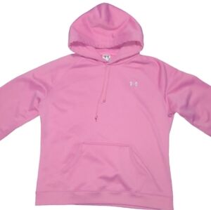 Under Armour bubble gum pink‎ sweatshirt hoodie  Medium